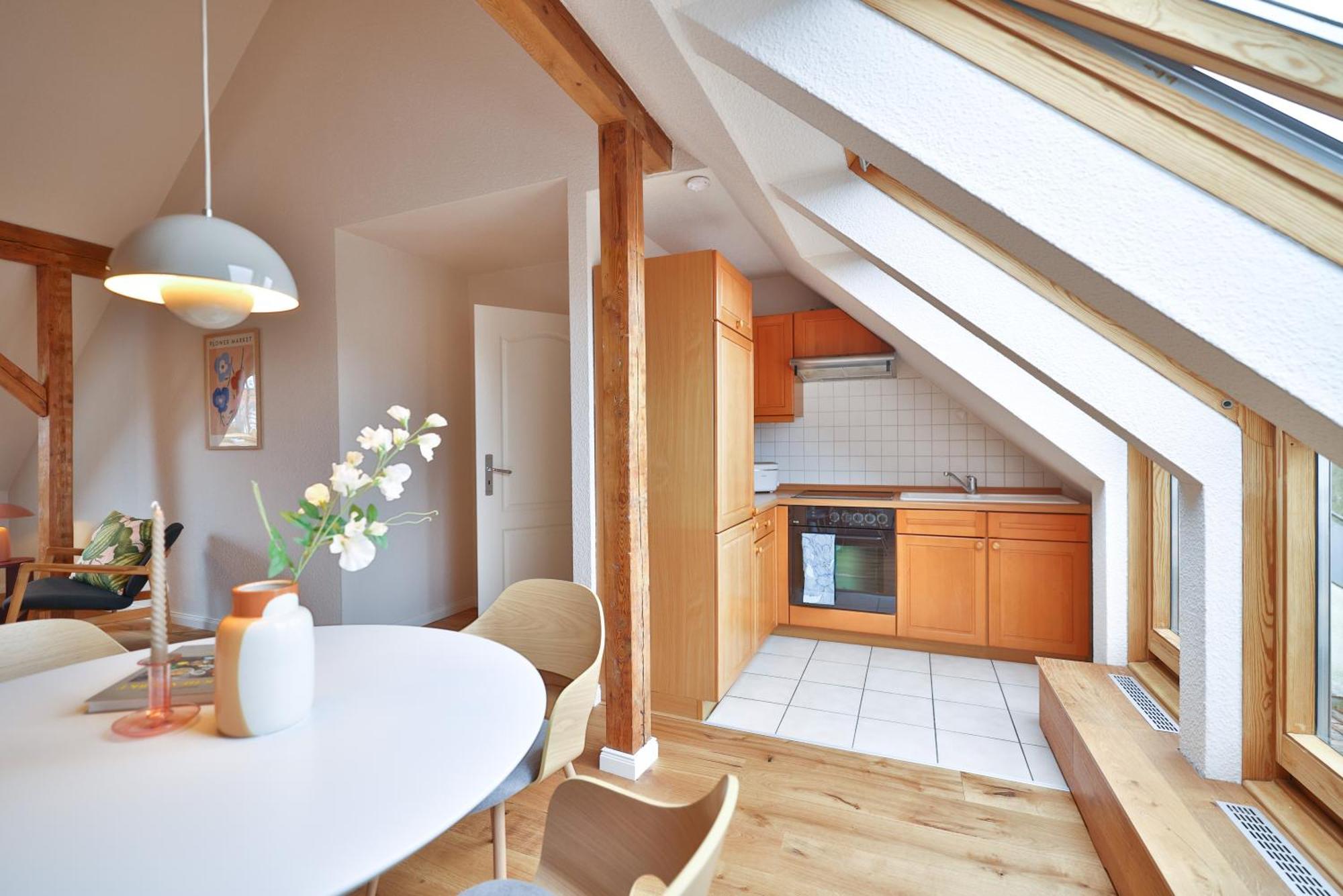 Ferienwohnung An Der Brunnenaue Щралзунд Стая снимка