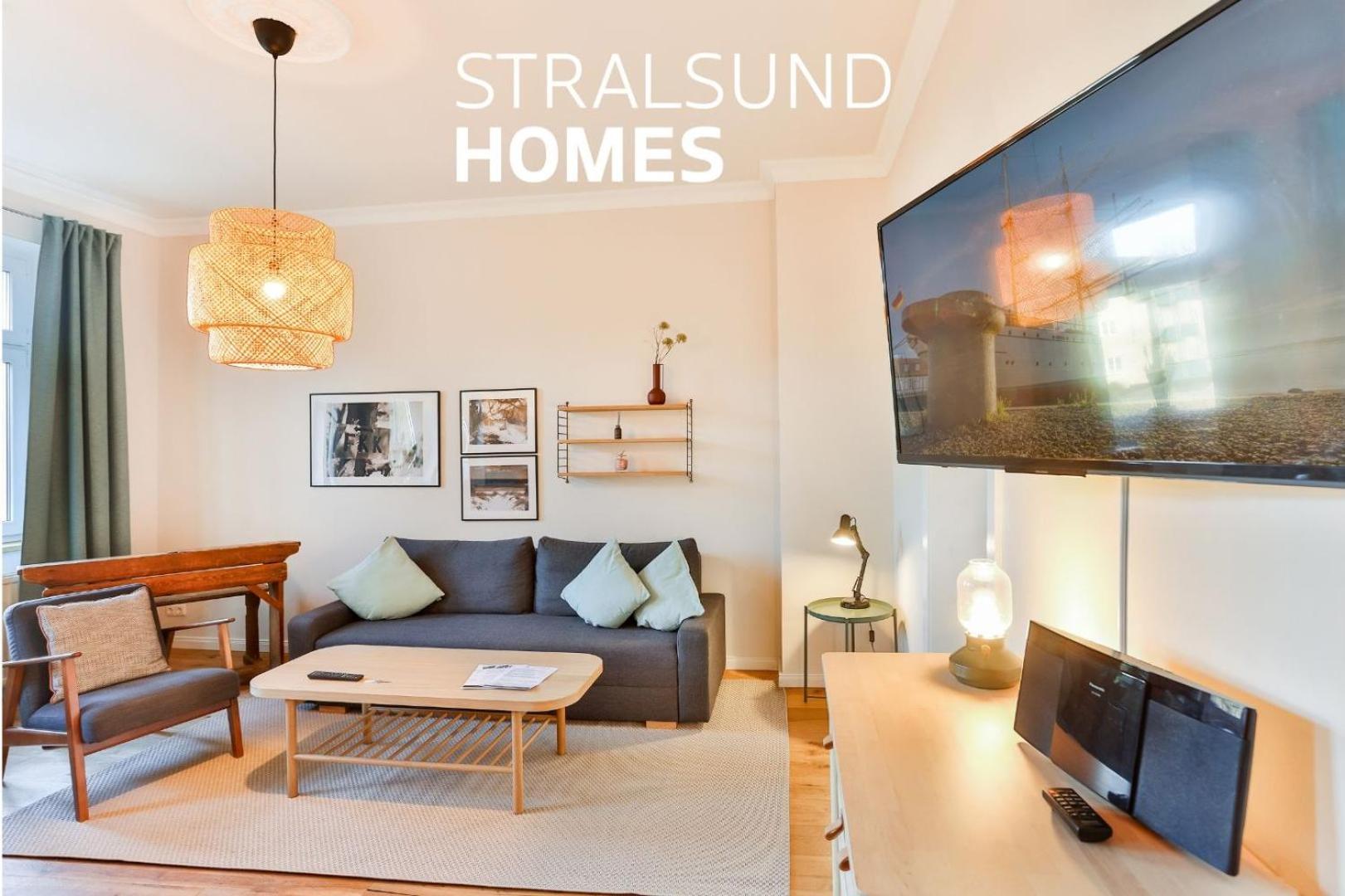Ferienwohnung An Der Brunnenaue Щралзунд Екстериор снимка